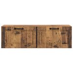 vidaXL Meuble TV mural Bois ancien 98 x 31 x 30 cm Bois d'ingénierie