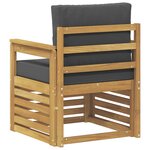 vidaXL 2 Pièce Ensemble de canapés d'extérieur Polyester