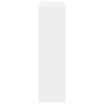 vidaXL Cloison de séparation blanc 100x33x115 cm bois d'ingénierie