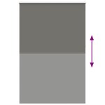 vidaXL Store enrouleur occultant largeur du tissu 151 6 cm polyester