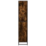 vidaXL Bibliothèque chêne fumé 60x35x170 5 cm bois d'ingénierie