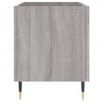 vidaXL Armoire à disques sonoma gris 74 5x38x48 cm bois d'ingénierie