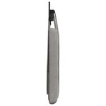 vidaXL Tête de lit suspendue Gris clair Velours