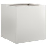 vidaXL Jardinière 40x40x40 cm acier inoxydable