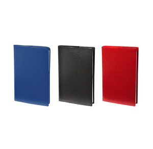 Agenda spiralé NOTE 16 S avec répertoire Impala 16x16 cm Noir Quovadis