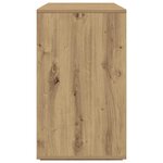 vidaXL Buffet chêne artisanal 120 x 41 x 75 cm Bois d'ingénierie