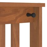 vidaXL Portemanteau SANDNES 45x40x159 5 cm bois massif pin