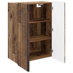 vidaXL Armoire Murale Bois ancien 66 x 34 5 x 92 cm Bois d'ingénierie
