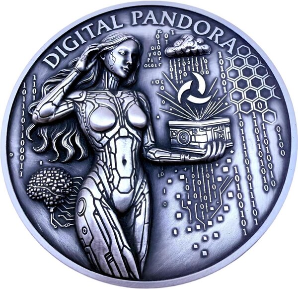 Pièce de monnaie en Argent 2 Guards g 62.2 (2 oz) Millésime 2026 DIGITAL PANDORA