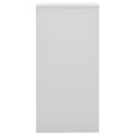 vidaXL Armoire à casiers Gris clair et vert 90x45x92 5 cm Acier