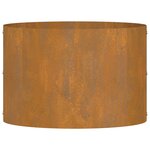 vidaXL Cache-pot de jardin Marron 30 x 30 x 20 cm