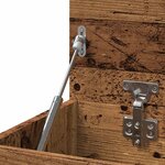 vidaXL Banc à chaussures vieux bois 80x30x45 cm bois d'ingénierie