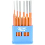 Ks tools jeu de chasse-goupille 6 pièces 3/4/5/6/8/10 mm 162.2123