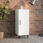 vidaXL Buffet Blanc 34 5x34x90 cm Bois d'ingénierie