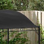vidaXL Auvent de parasol 3 x 2 4 m Anthracite