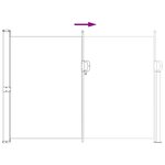 vidaXL Store latéral rétractable 160 x 300 cm 100  polyester fer acier