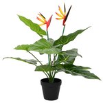 vidaXL Plante Strelitzia artificielle Vert 65 x 13 x 55 cm