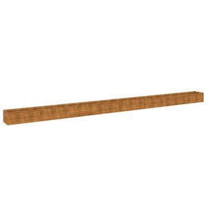 vidaXL Lit surélevé de jardin 770x50x36 cm acier corten