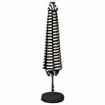 vidaXL Parasol de jardin avec lumières LED et base 230 x 230 cm