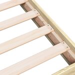 vidaXL Cadre de lit sans matelas chêne sonoma 90x190 cm