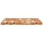 vidaXL Dessus de table carré 80x80x4 cm bois massif d'acacia