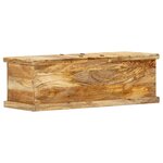vidaXL Table basse 100x50x35 cm Bois de manguier massif