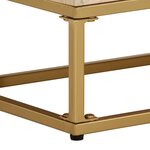 vidaXL Buffet noir 55x30x76 cm bois massif de manguier et fer