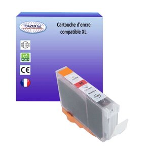 Cartouche compatible avec Canon Pixma iP5300, iP6600D, iP6700D, iX4000, iX5000, MP500 remplace Canon CLI-8 Magenta - T3AZUR