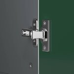 vidaXL Armoire Tableau Noir avec porte Gris et blanc Bois d'ingénierie