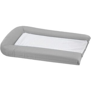 Matelas à langer avec éponges amovibles - Gris Perle - 42 x 70 cm