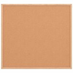 vidaXL Tableau en liège avec cadre en bois de pin massif 60 x 55 cm