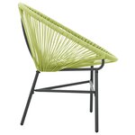 vidaXL Chaise de jardin Acapulco Résine tressée Vert