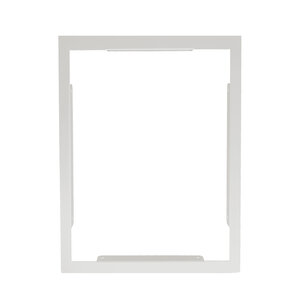 Cadre d'encastrement Eclipse blanc 9016M