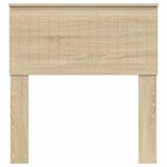 vidaXL Tête de lit Chêne Sonoma 80 cm Bois d'ingénierie
