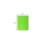 Paquet De 25 Chemises Double Poche Rock''s 210 - Double A4 Ou A3 - 24x32cm - Vert - X 10 - Exacompta