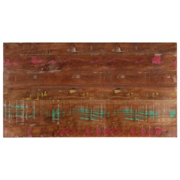 vidaXL Dessus de table 120x60x3 8cm rectangulaire bois massif récupéré
