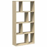 vidaXL Bibliothèque chêne sonoma 60x20x120 5 cm bois d'ingénierie