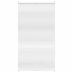 vidaXL Store plissé 100x200 cm Blanc
