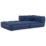 vidaXL Coussin Bleu 70 x 70 x 54 cm Polyester