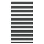 vidaXL Store zèbre noir 90x100 cm largeur du tissu 85 9 cm polyester