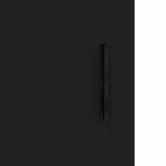 vidaXL Armoire murale noir 69 5x34x90 cm