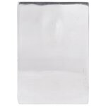 vidaXL Serre-livres 2 Pièces Argent 11x14x17 5 cm Aluminium Scie