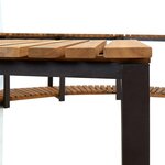 vidaXL Cadre de spa 273x53 cm bois d'acacia massif