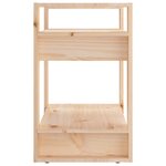 vidaXL Bibliothèque/Séparateur de pièce 60x35x57 cm Pin massif