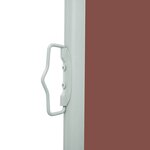 vidaXL Auvent latéral rétractable de patio 160 x 300 cm Marron