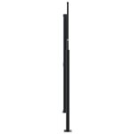 vidaXL Auvent latéral rétractable crème 160x600 cm