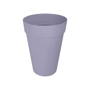 Pot de fleur Loft Urban Rond - Haut 35 - Violet Ø 33 5 x hauteur 45 cm - Extérieur 100 recyclé