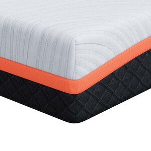 vidaXL Matelas Blanc et Gris 140 x 200 cm Tissu jacquard