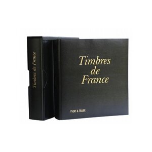 Album à anneaux Futura France Yvert et Tellier avec étui de protection. Marquage - Marqué I