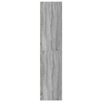 vidaXL Buffet haut sonoma gris 45x41x185 cm bois d'ingénierie